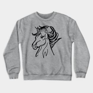 Lady Mustangs Crewneck Sweatshirt